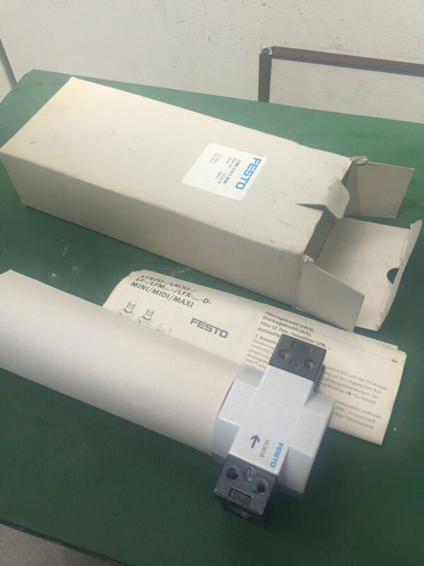 Stock, Festo, LFMB-3/8-D-MINI, 162628, Filter Regulator, New