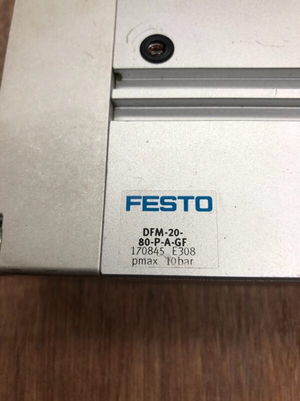 Stock, Festo, DFM-20-80-P-A-GF, 170845, Cylinder,Used - 图片 2