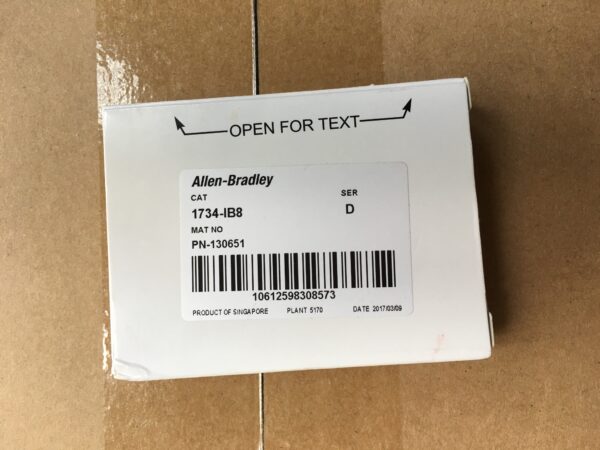 Stock, Allen-Bradley, 1734-IB8, New