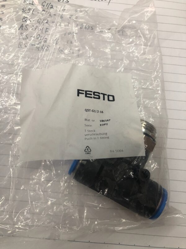 Stock, Festo, QST-G1/2-16, 186167, Fitting, New
