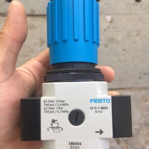 Stock, Festo, LR-D-7-MIDI, 186454, Filter Regulator, New