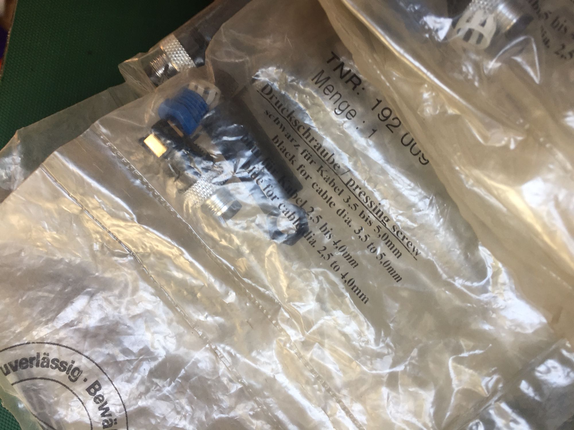 Stock, Festo, SEA-3GS-M8-S, 192009, Connector/Plug, New - 图片 3