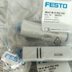 Stock, Festo, VN-07-M-I3-PQ2-VQ2, 193553, Vacuum Generator, New