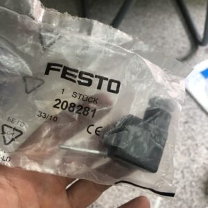 Excess Stock, Festo, PEV, 208281, Connector/Plug, 3Pin, New