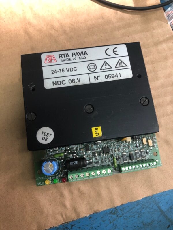 Stock, RTA PAVIA 24-75VDC NDC 0.6V, Used