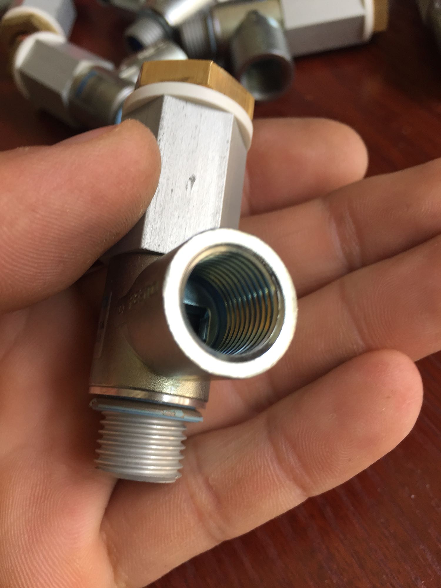 Stock, Festo, VL-2-1/4-SA, 25025, Flow control valve, Refurbished - 图片 3