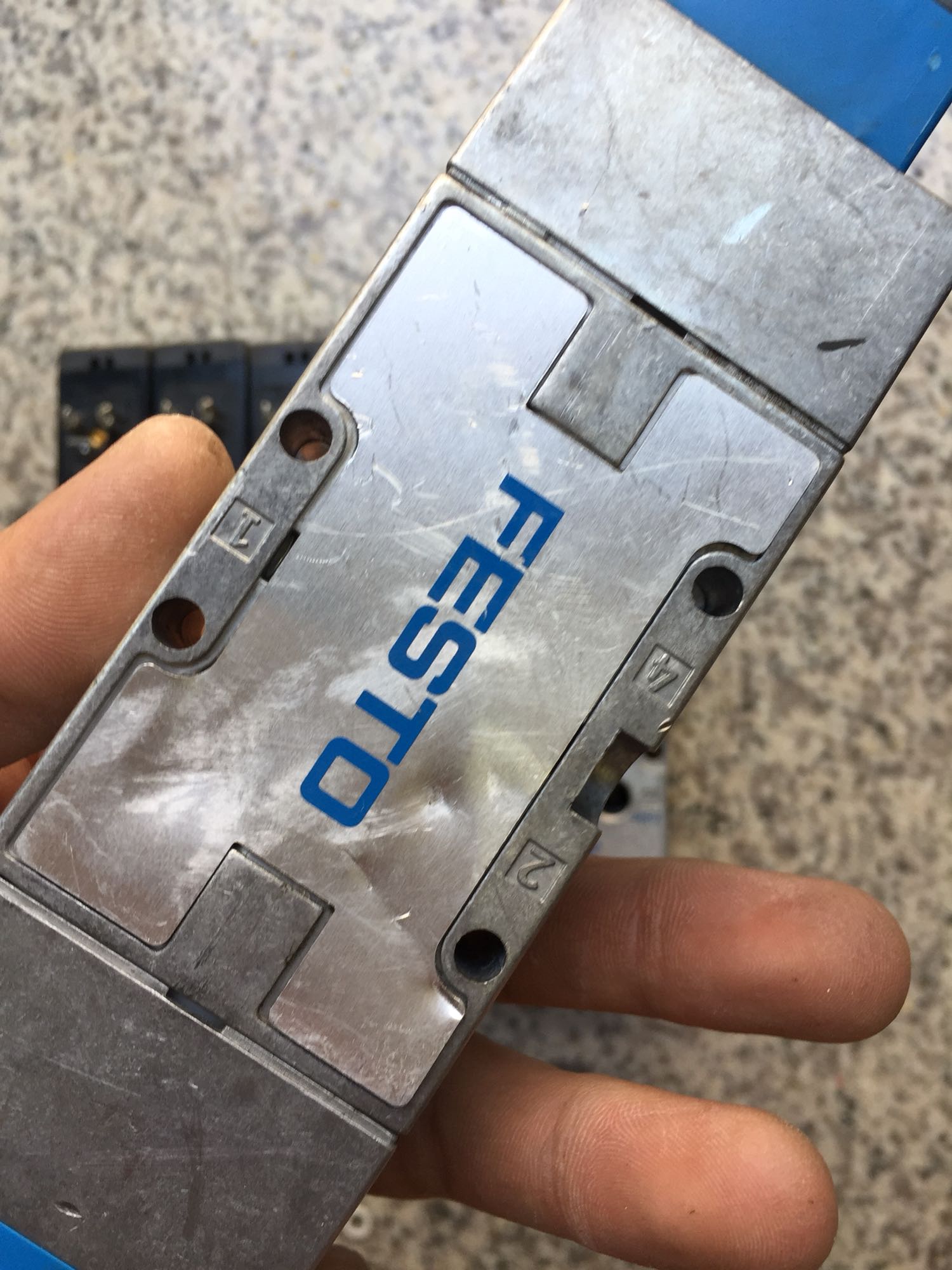 Stock, Festo, JMVH-5-1/8-B, 30475, Solenoid Valve, Used - 图片 2