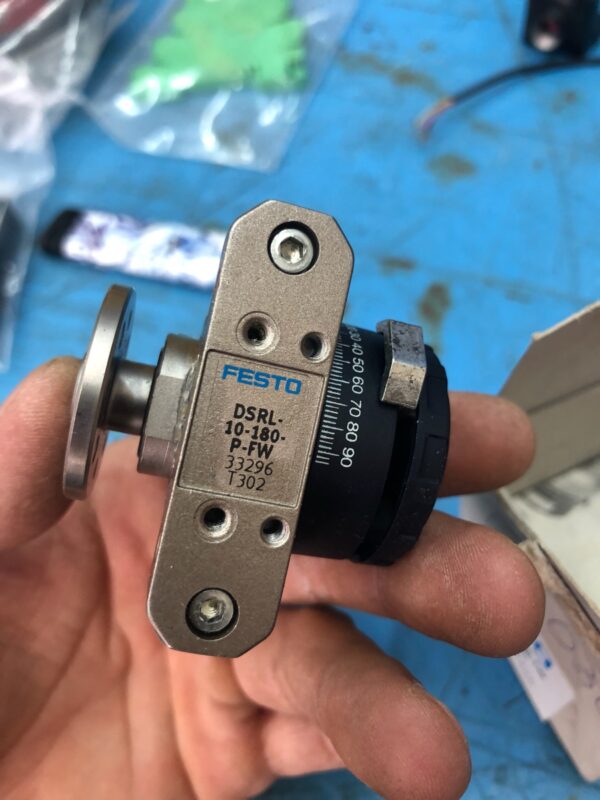 Stock, Festo, DSRL-10-180-P-FW, 33296, Rotary Cylinder, New - 图片 3