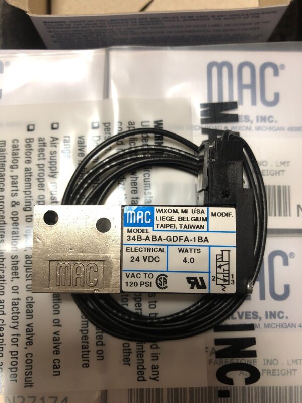 Stock, MAC, 34B-ABA-GDFA-1BA, New