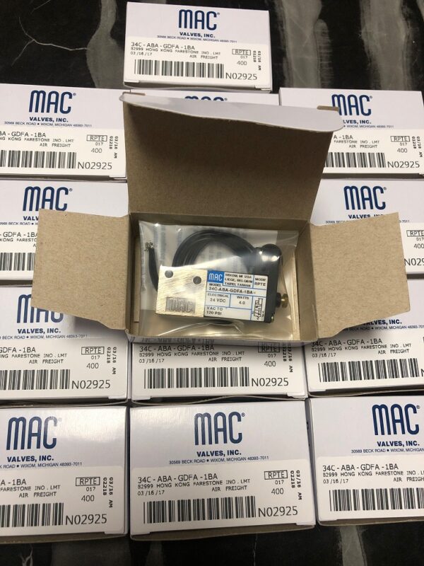 Stock, MAC, 34C-ABA-GDFA-1BA, New