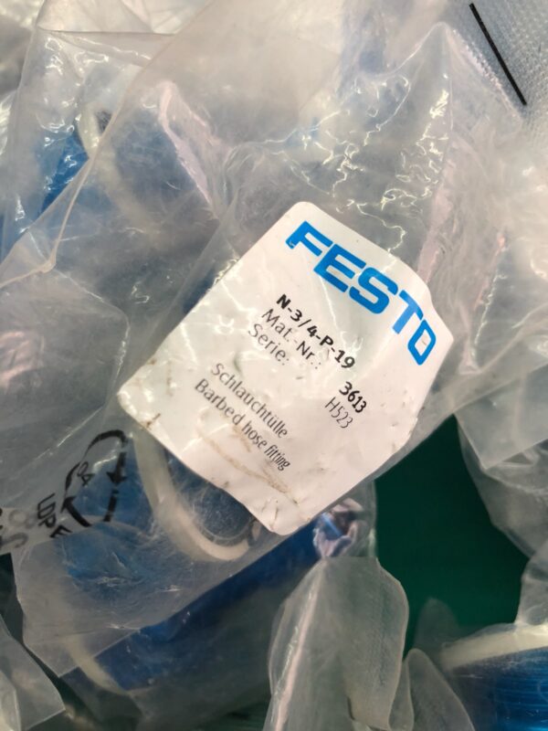 Stock, Festo, N-3/4-P-19, 3613, Fitting, New