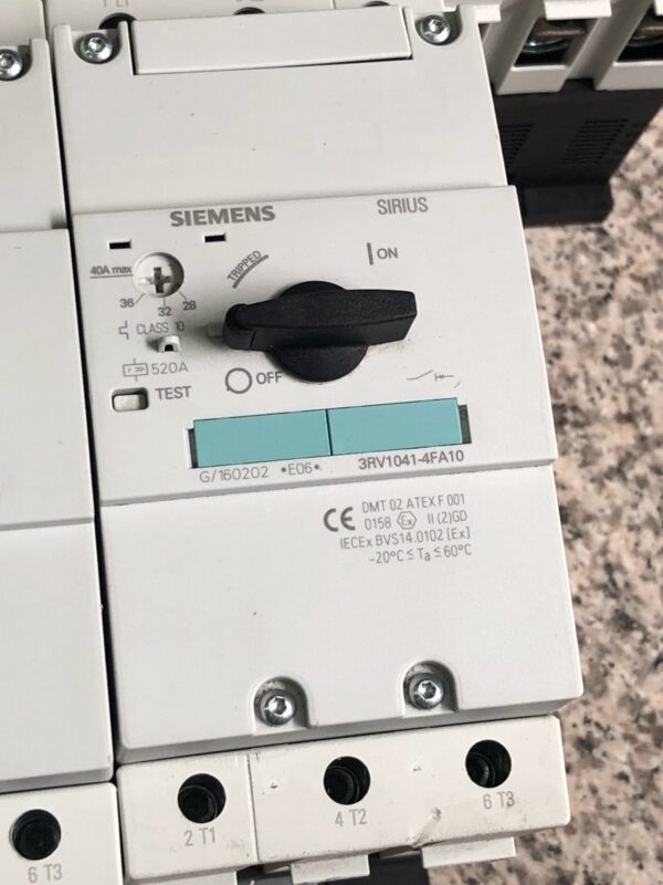 Stock, Siemens, 3RV1041-4FA10, Used - 图片 2