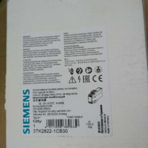 Stock, Siemens, 3TK2822-1CB30, Safty Relay, New