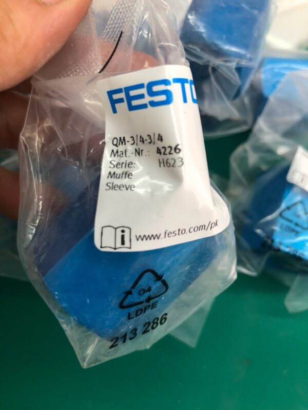 Stock, Festo, QM-3/4-3/4,  4226, Fitting, New
