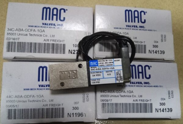 Stock, MAC, 44C-ABA-GDFA-1GA, New