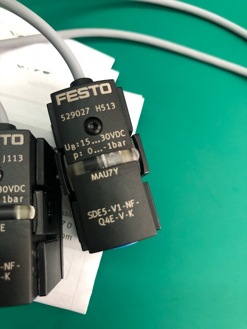 Stock, Festo, SDE5-V1-NF-Q4E-V-K, 529027, Pressure Sensor - 图片 2