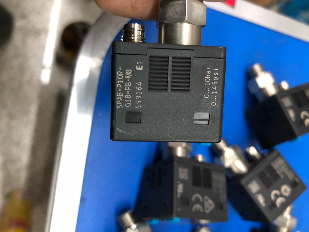 Stock, Festo, SPAB-P10R-G18-PB-M8, 553164, Pressure Sensor, Used - 图片 3