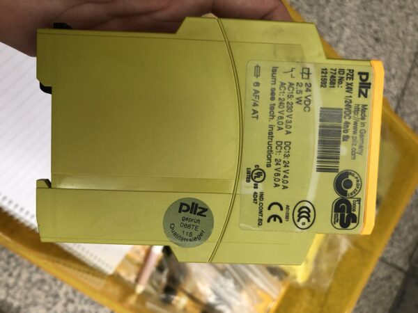 Stock, Pilz, PZE X4V 1/24VDC 4n/o fix,  774581, Used - 图片 2
