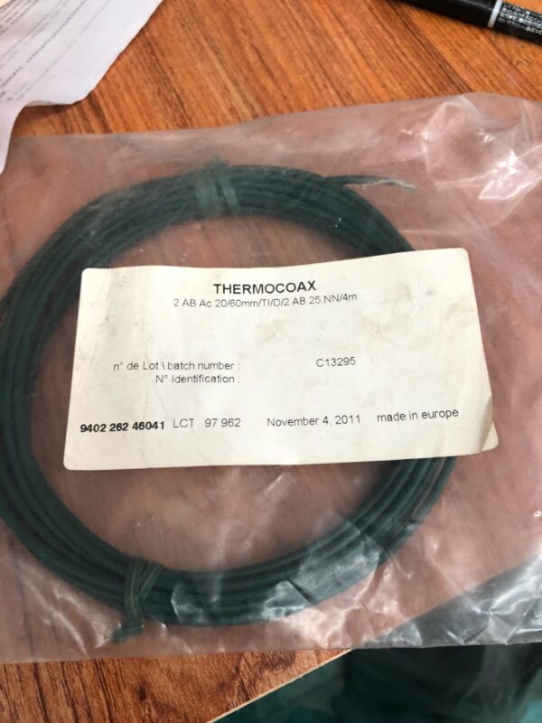 Stock, THERMOCOAX, 9402-262-46041, 2AB AC 20/60mm/TI/D/2 AB 25.NN/4m, New