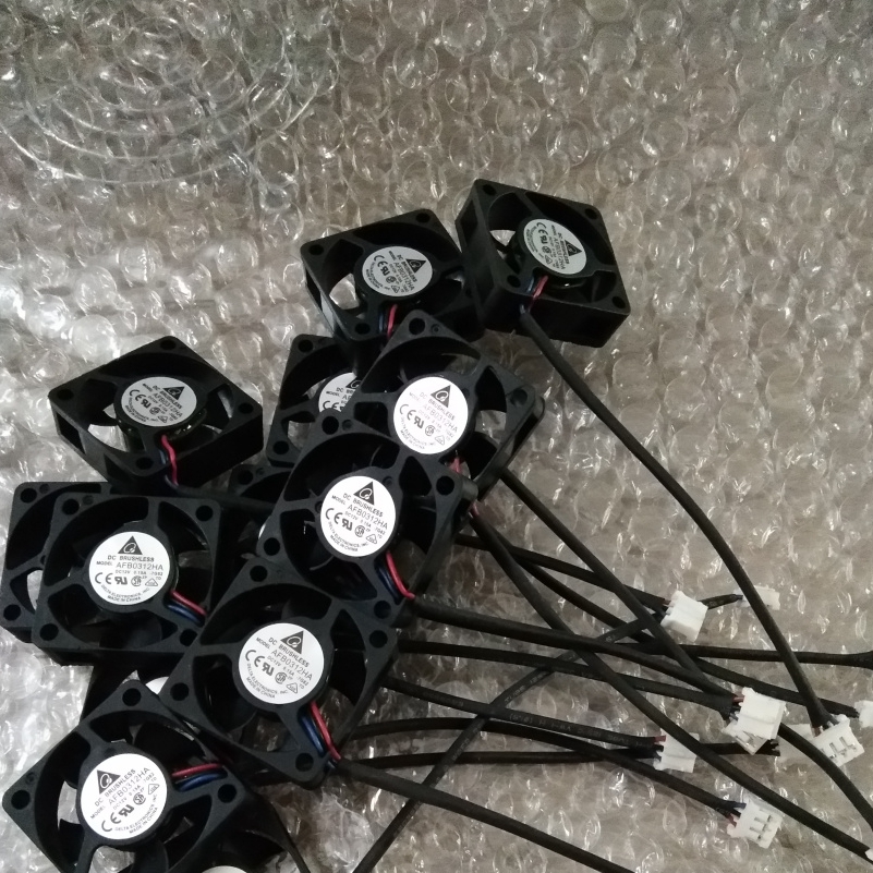 Stock, Delta, AFB0312HA 3010 12V 0.15A, 3wire, Fan, New