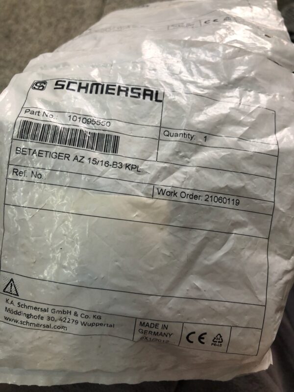 Stock, Schmersal, AZ 15/16-B3 KPL, New - 图片 2