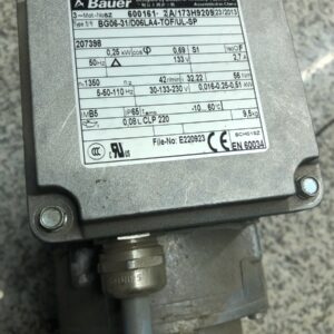 Stock, BAUER, BG06-31/D06LA4-TOF/UL-SP, Used
