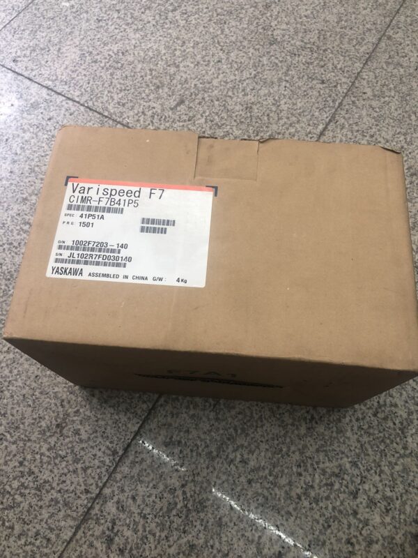 Stock, Yaskawa, Vari Speed F7, CIMR-F7B41P5, New