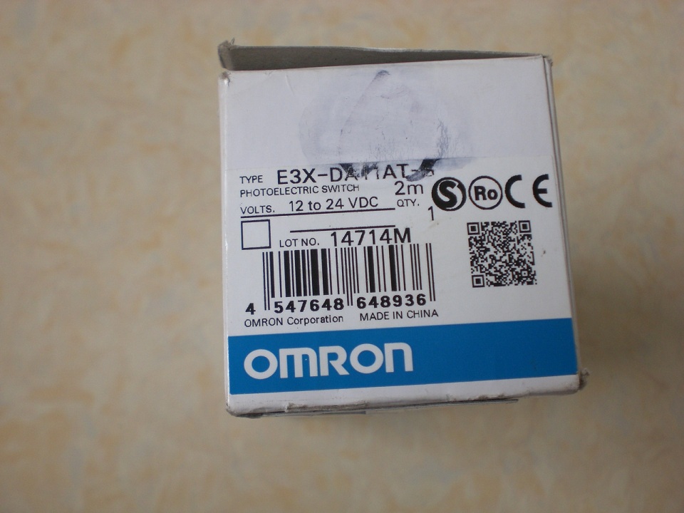 Stock, Omron, E3X-DA11AT-S, Sensor, New