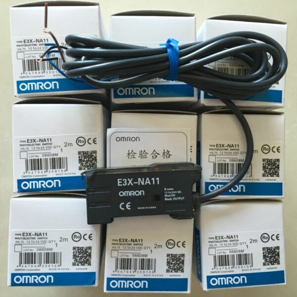 Stock, Omron, E3X-NA11, Sensor, New