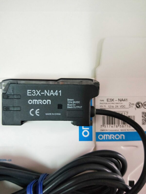 Stock, Omron, E3X-NA41, Sensor, New