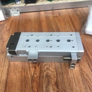 Stock, SMC, EMXS25-100R, Slide Table Cylinder, Used