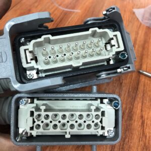 Stock, Harting, HAM 16 ES  16A 500V, Female+Male, Used