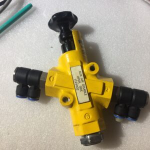 Stock, Festo, HE-G3/8-LO-BLACK-SA, Shut-Off Valve, Used