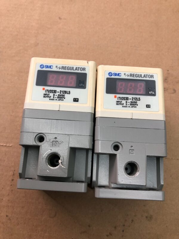 Stock, SMC, ITV2030-212BL5, Used