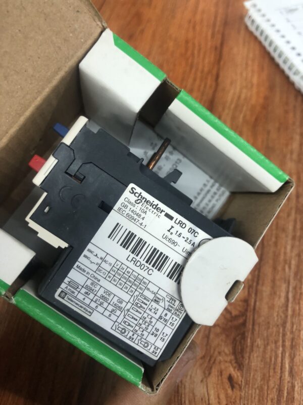 Stock, Schneider, LRD07C, 1.6-2.5A, Relay, New - 图片 3