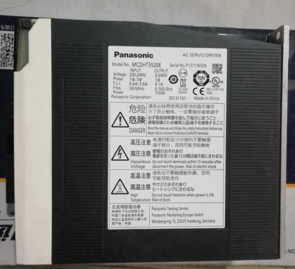 Stock, Panasonic, MCDHT3520E, Servo Drive, New - 图片 3