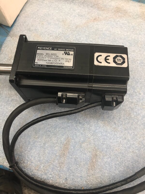Stock, Keyence, MV-M20, Servo Motor, Used