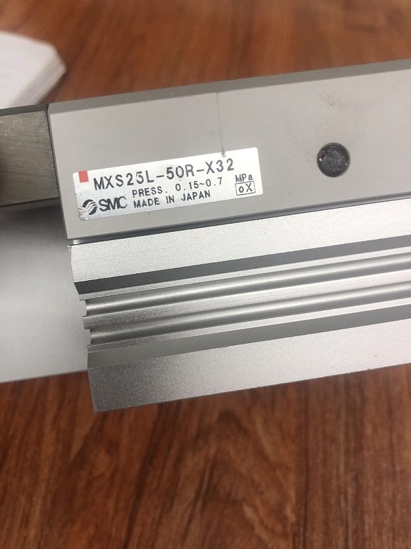Stock, SMC, MXS25L-50R-X32, Slide Table Cylinder - 图片 2
