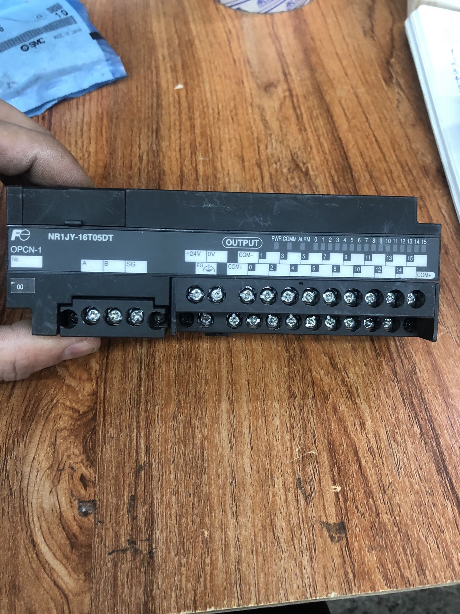 Stock, Fuji, NR1JY-16T05DT, PLC Module, Used