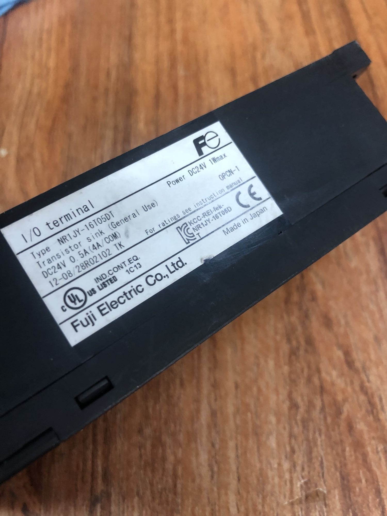Stock, Fuji, NR1JY-16T05DT, PLC Module, Used - 图片 3