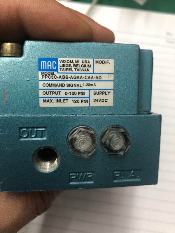 Stock, MAC, PPC5C ABB AGAA CAA AD, Used