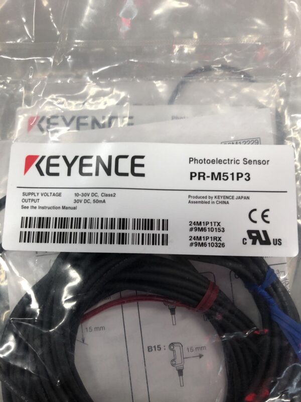 Stock, Keyence, PR-M51P3, Sensor, New - 图片 2