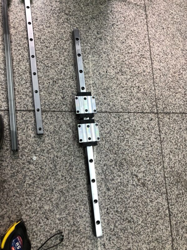 Stock, Rexroth, R165121320, 2pcs block+1pcs rail, Used