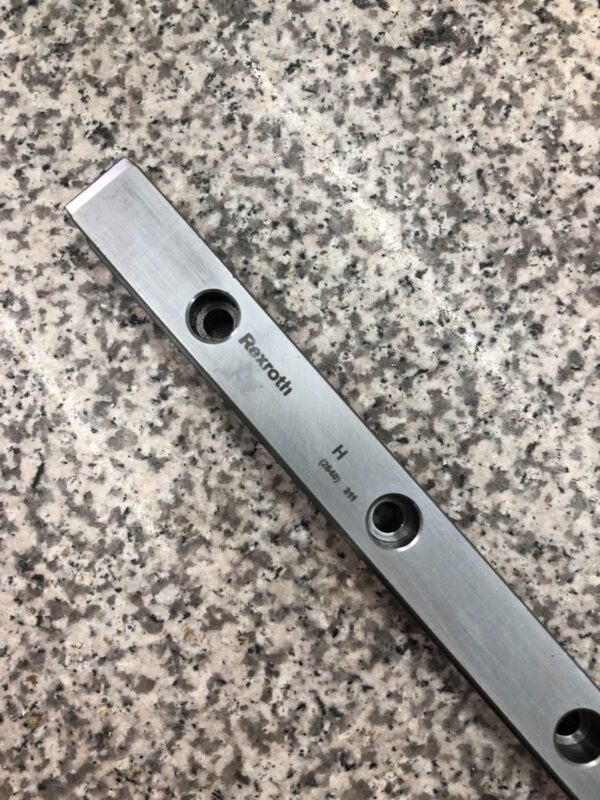 Stock, Rexroth, R165121320, 2pcs block+1pcs rail, Used - 图片 2