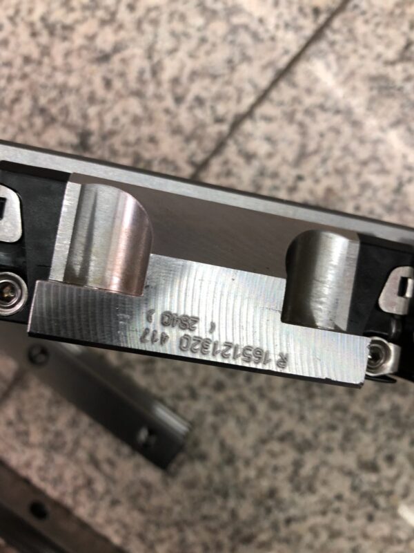 Stock, Rexroth, R165121320, 2pcs block+1pcs rail, Used - 图片 4
