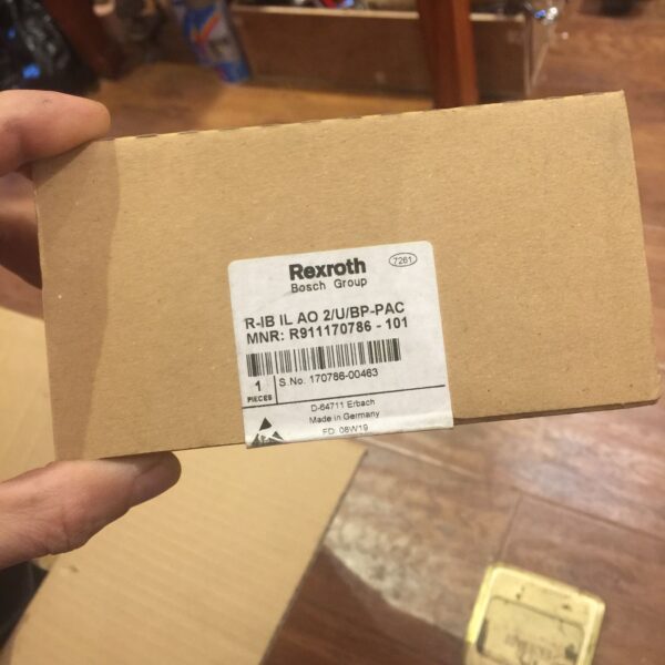 Stock, Rexroth, R-IB IL AO 2/U/BP-PAC,  R911170786-101, New
