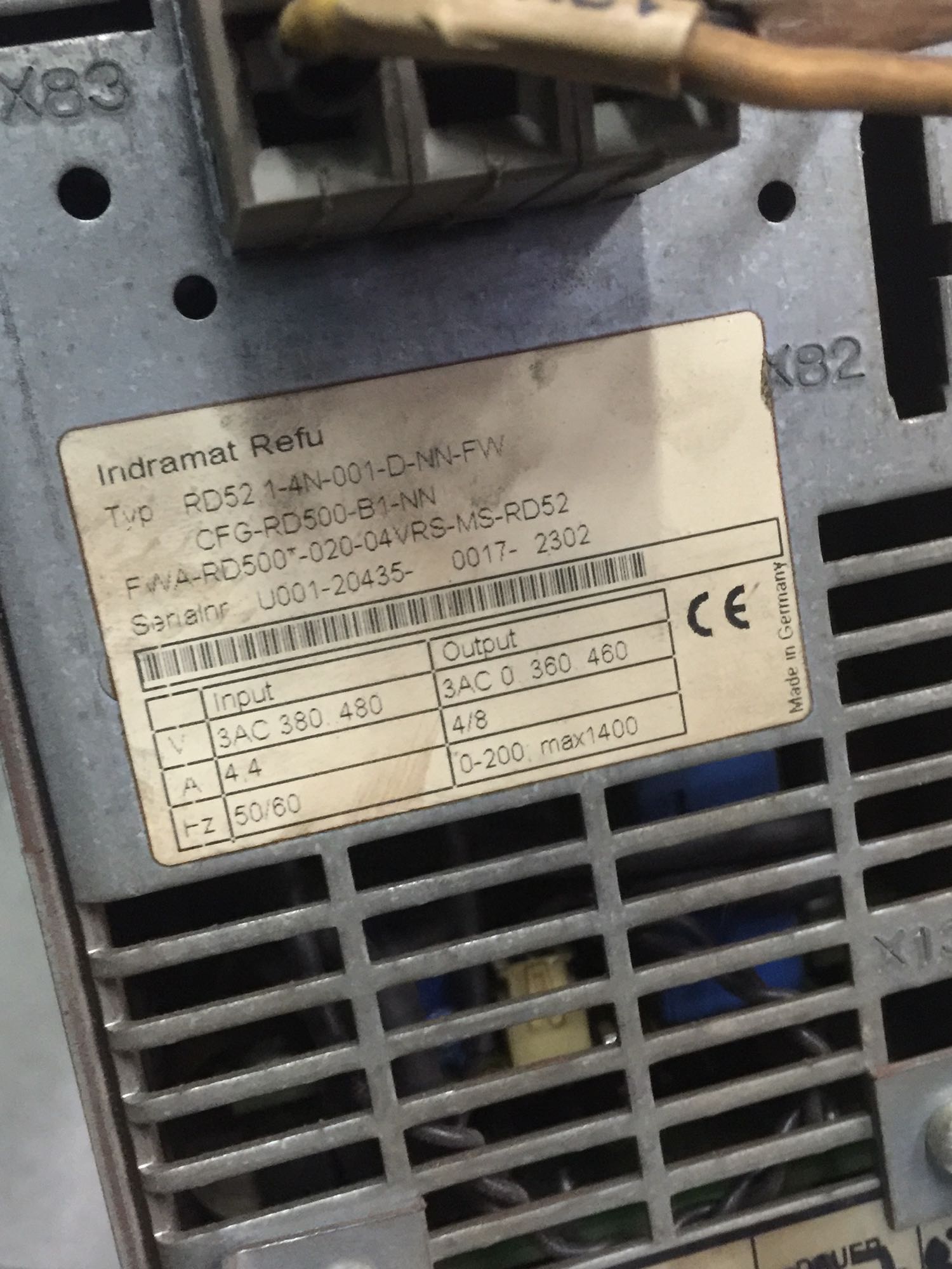 Stock, REXROTH RD500 RD52.1-4N-001-D-NN-FW, Used, No warranty - 图片 4