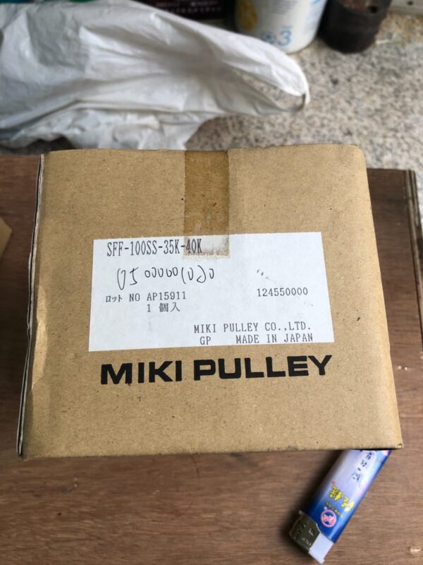 Stock, MIKIPULLEY, SFF-100SS-35K-40K, 35-40, New