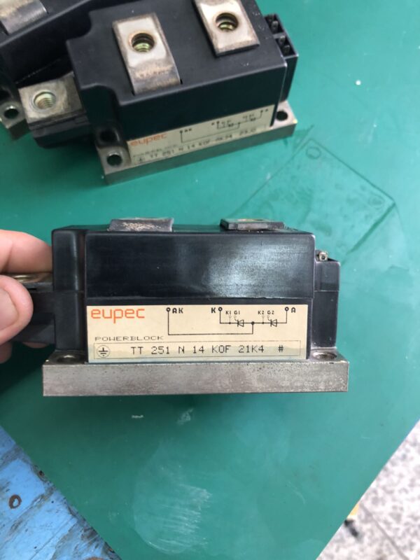 Stock, EUPEC, TT251N14KOF21K4, TT 251 N14KOF 21K4, IGBT Module, Refurbished