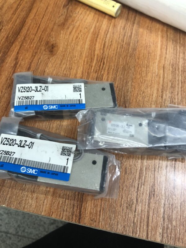 Stock, SMC, VZ5120-3LZ-01, Solenoid Valve, New